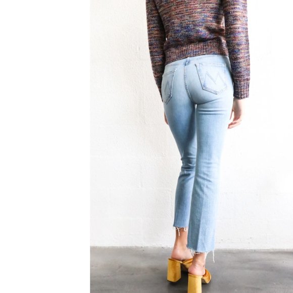 MOTHER The Hustler Ankle Fray Jeans - Picture 3 of 4